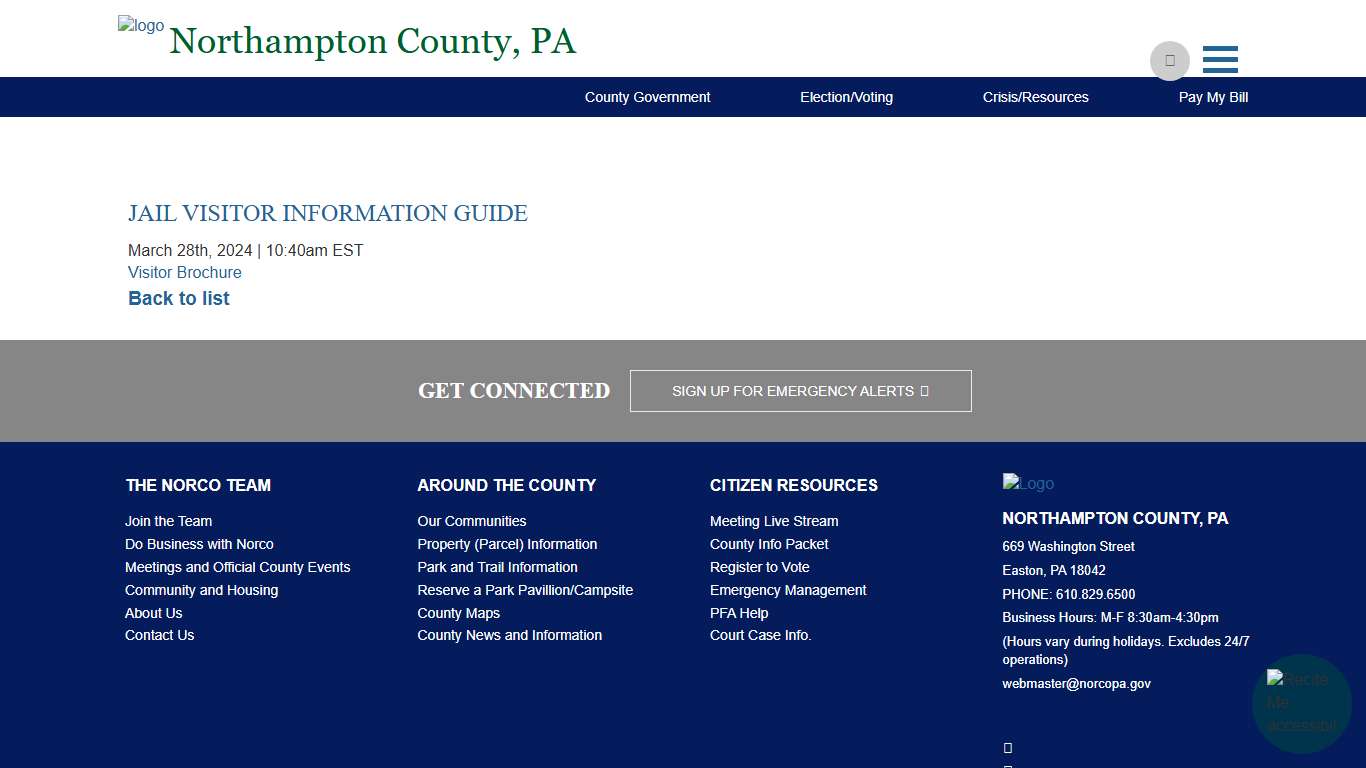 Northampton County, PA